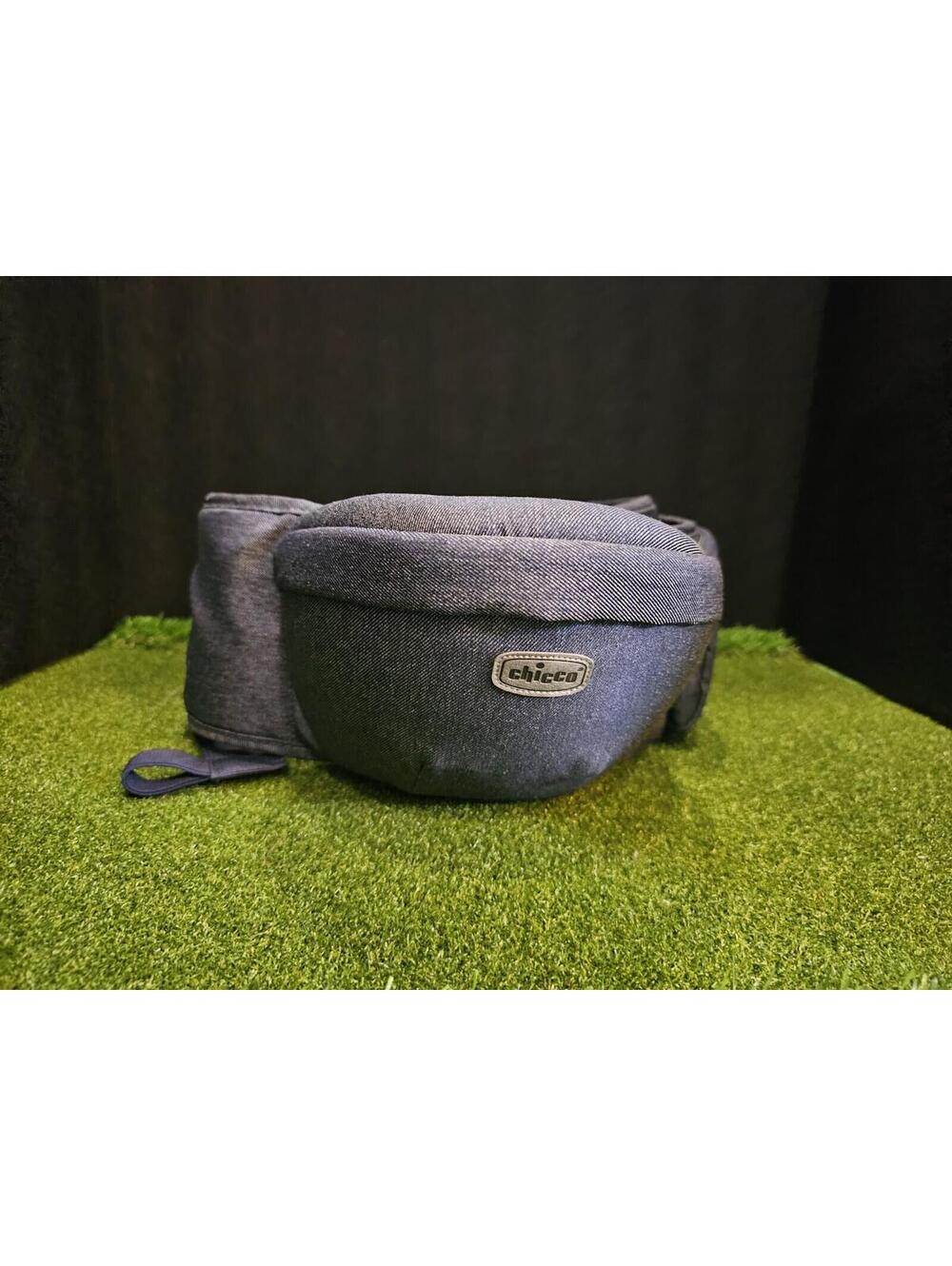 Chicco Sidekick Hip Seat Carrier - Denim - Hip Pack/Kid Seat NWOT